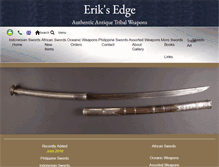 Tablet Screenshot of eriksedge.com
